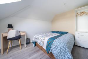 Appartements Maison 4 ch, ideal deplacement pro, parking, renove : photos des chambres