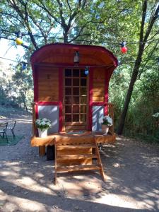 Tentes de luxe La roulotte du petit paradis : Tente