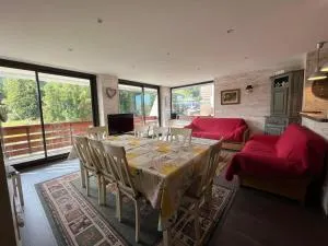 Grand T4 rénové, 90m², Pra Loup 1600, 8 pers, près des pistes, balcon et box à skis - FR-1-165A-76 - Donadieux