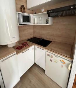 Ustou Guzet neige, appartement de 32 M2 avec balcon dans les Pyrénées aux pieds des pistes