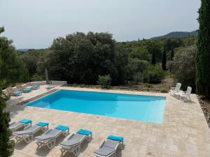 Luxurious family house with pool in Ardèche.