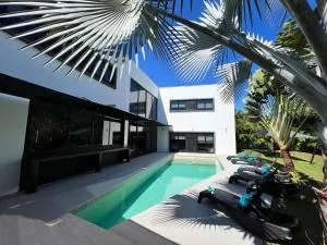 Moderna Villa Venus en Playacar 5 min 5ta/Playa 22 PAX - 普拉亚卡门