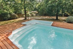 Villas La Maourelle, piscine chauffee, sauna, 250 m de terrasse, pingpong, velos : photos des chambres