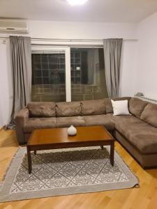 Spacious apartment with own garden and balcony