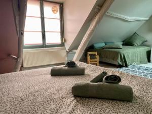 Maisons de vacances Maison de pecheur renovee a 3 mn de la mer. : photos des chambres