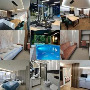 Apartamenty IMPRESSA BASEN - SPA - SAUNA Lublin Centrum - Nadrybie