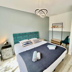 Villas La Villa Canopee - Piscine chauffee-Fibre-Clim-Jacuzzi : photos des chambres