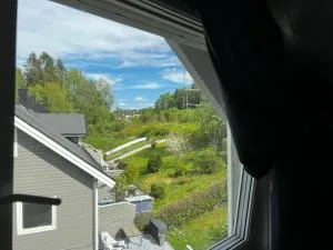 Loftroom in townhouse Oslo 1 singel bed 1 double bed - Lorenskog