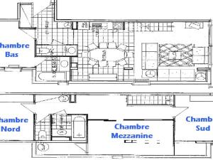 Appartement spacieux aux Saisies pour 11 personnes, 5 chambres - FR-1-293-325