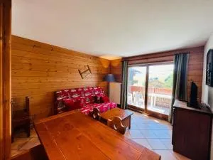 Les Saisies : 3P, 2 SDB, Piscine, Parking, Animaux, 6 pers - FR-1-293-389 - هاوتيلوس