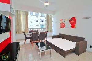 Moderno 3 quartos com vista mar no posto 6