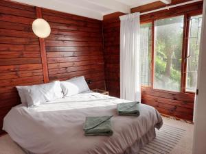 The beach cabin with pool