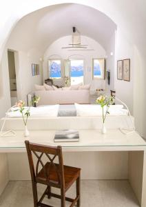 Elegant Santorini Villas Villas Aloia Private Hot Tub Air Conditioning