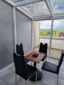 Mountain view apartments in Cressier near Murten