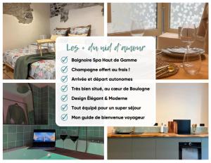 Appartements Nid d'Amour - Suite romantique : photos des chambres