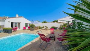 Villas Superbe villa avec piscine a proximite de la plage : photos des chambres