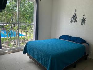 Departamento 2 habitaciones vista a la alberca Creta by EITA