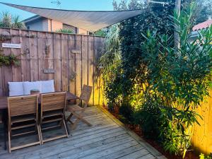 Maisons de vacances Cocon entre presqu'ile du Cap Ferret et plages oceanes - terrasse - 1 velo gratuit : photos des chambres