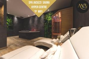 Le SPA & Le Cocon - Jacuzzi - Sauna - Appart Hôtel SPA - Melina & Alfred Agen