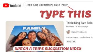 Triple King Size Balcony Suite