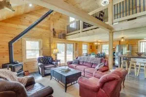 Secluded Cabin with Mtn Views about 33 Mi to Bigfork! - Kings Point Secluded Cabin with Mtn Views about 33 Mi to Bigfork! - Kings Point
