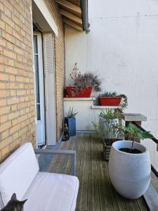 Maisons de vacances Maison de ville avec jardin. : photos des chambres