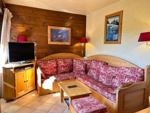 Appartement avec Terrasse au Pied des Pistes, Centre des Gets, 3 Étoiles, 6 pers., Animaux Acceptés - FR-1-623-280