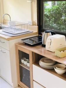 Master Bedroom with private bathroom and kitchen