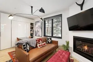 Christiana Lodge 102A Studio in Aspen with Hot Tub access - Aspen-Pitkin County Airport-Sardy Field