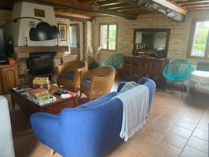 Maisons de vacances Maison Normande avec piscine a 10 min d'Honfleur : photos des chambres