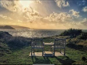 CHINE COTTAGE self-catering coastal bungalow in rural West Wight