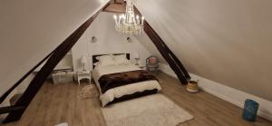 Maisons de vacances Maison Normande avec piscine a 10 min d'Honfleur : photos des chambres