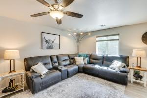 Private Patio and Fire Pit at Gold Canyon Getaway!