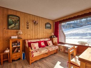 Appartement sud vue pistes, terrasse, équipement complet, sans animaux - FR-1-642-84