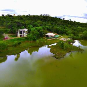 Sítio defronte Lagoa Lagoa na Serra do Cipó