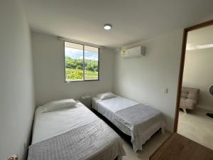 Increíble apartamento de 2 habitaciones con vista verde