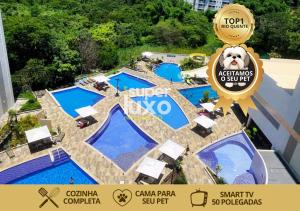 Flat Super Luxo - Rio Quente - Acesso Ao Rio