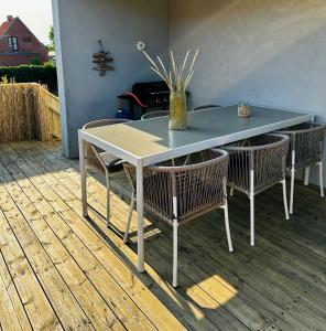 Skøn villalejlighed i Skagen med terrasse og tæt på centrum