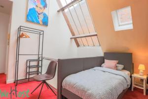 Appartements La porte verte, superbe triplex 16P : photos des chambres