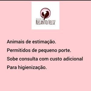 Pousada do Recanto Feliz