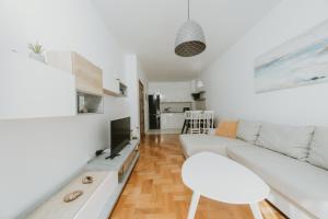 Modern Spacious Fully Equipped One Bedroom Apartment in Budva, Free Parking, Ideal for Long Stays