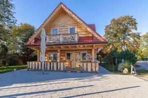 Log Cabin Chalets with Private Sauna