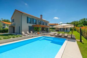 Modern villa Fritula with pool in Vizinada