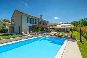 Modern villa Fritula with pool in Vizinada - Ferenci