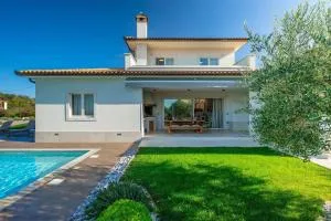 Modern villa Grgo with pool and jacuzzi in Tinjan - 廷詹