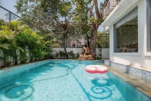 StayVista at Sapphire Sands with Pvt Pool & Jacuzzi - Dargalim