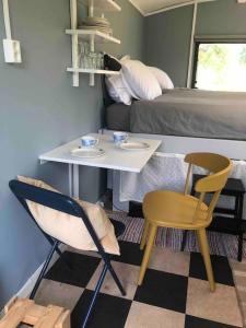 Agundaborg Lake hut with a view