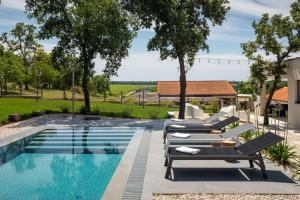 Modern villa Casetta Molindrio with pool in Porec