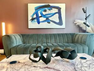 Designer Hollywood Penthouse with Private Balcony on Sunset