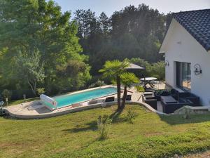 Maisons de vacances Maison de vacances contemporaine, plein Perigord pourpre : photos des chambres